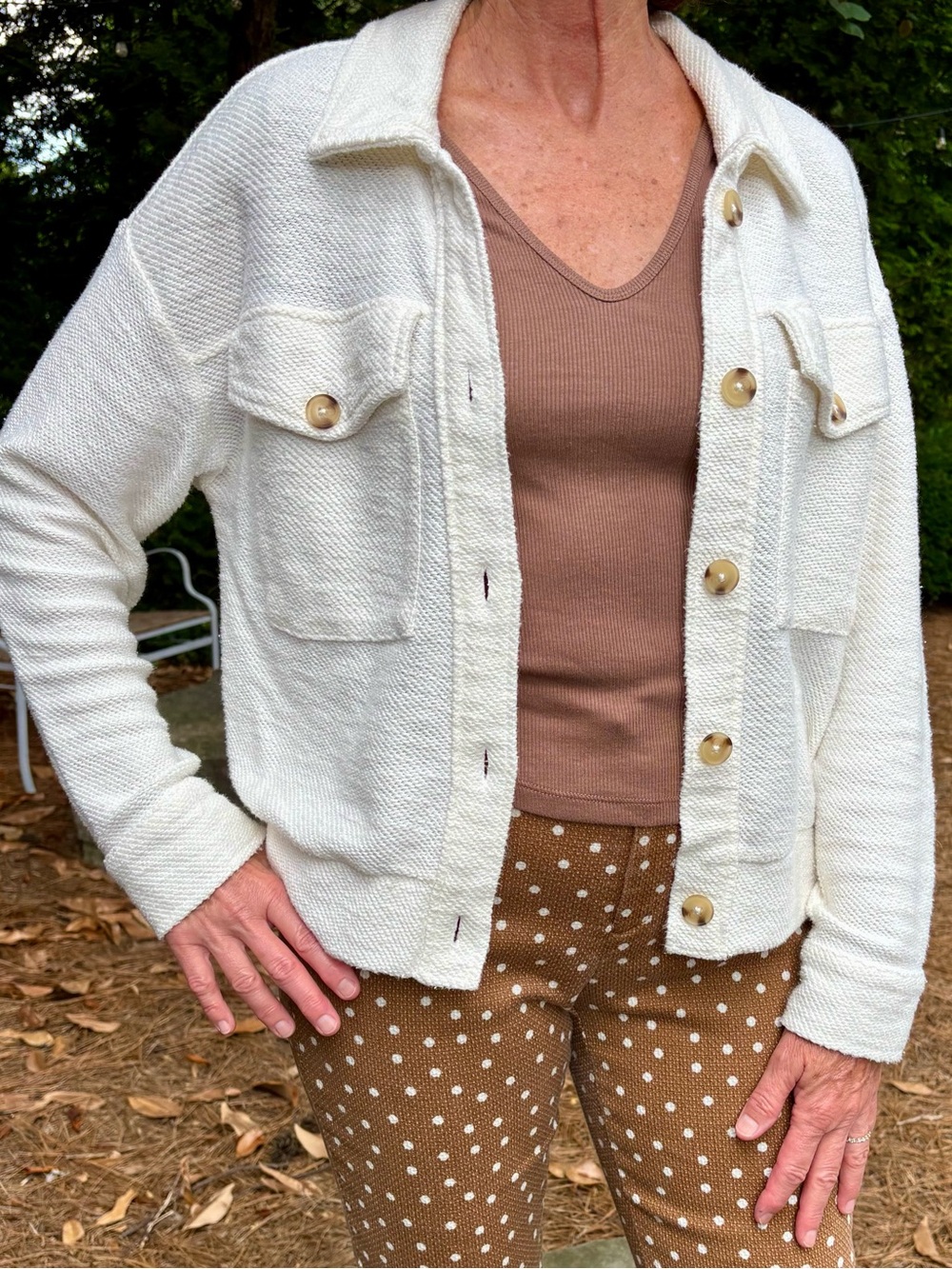 Sanctuary knit bomber jacket
